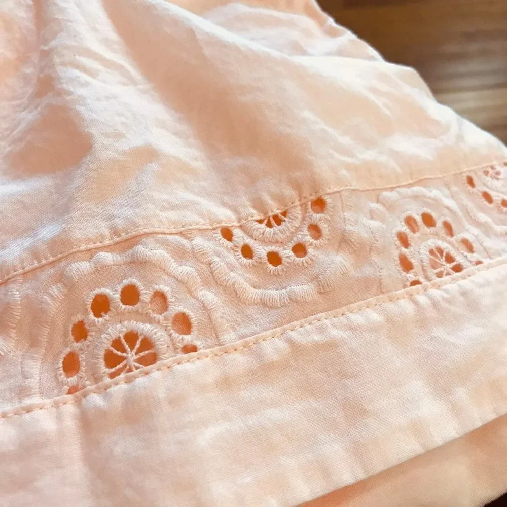 Janie and Jack eyelet layered spring dress
